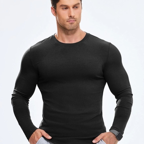 jmierr Other - NWT JMIERR Mens Fall Crewneck Shirt Long Sleeve Anti-Wrinkle 2XL